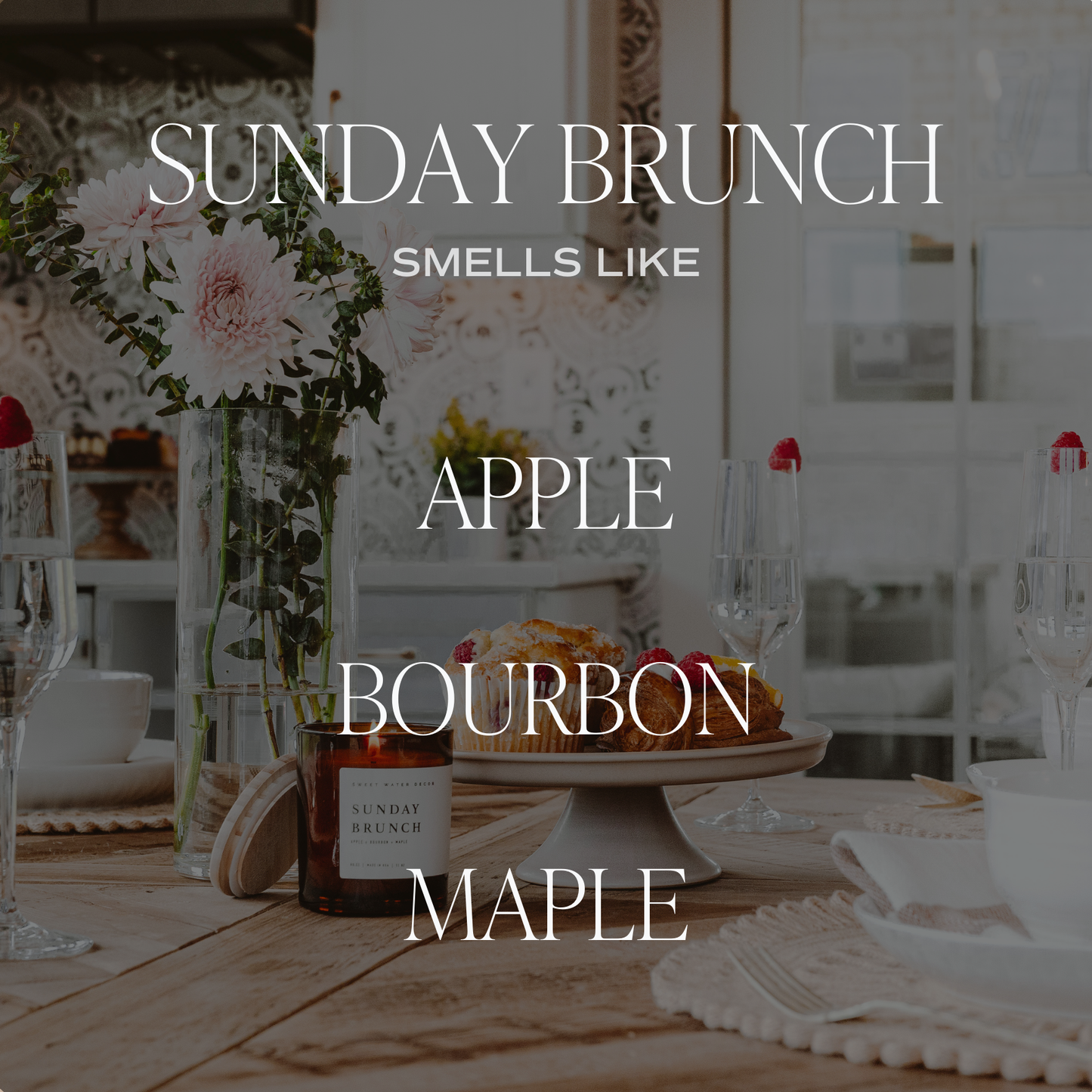 Sunday Brunch 11 oz Soy Candle - Home Decor & Gifts