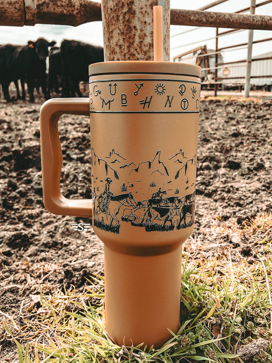 Cattle Drive 40oz Cup