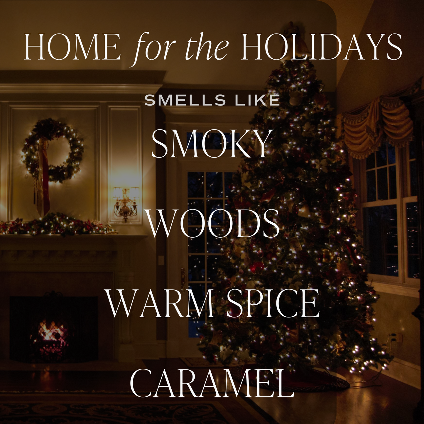 *NEW* Home for the Holidays 15 oz Soy Candle, Matte Jar