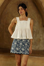 Sleeveless Babydoll Top