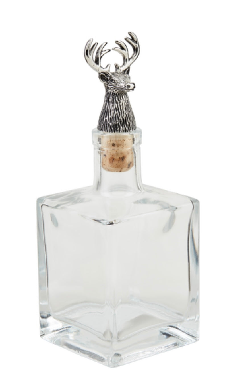 Mud Pie Small Deer Decanter