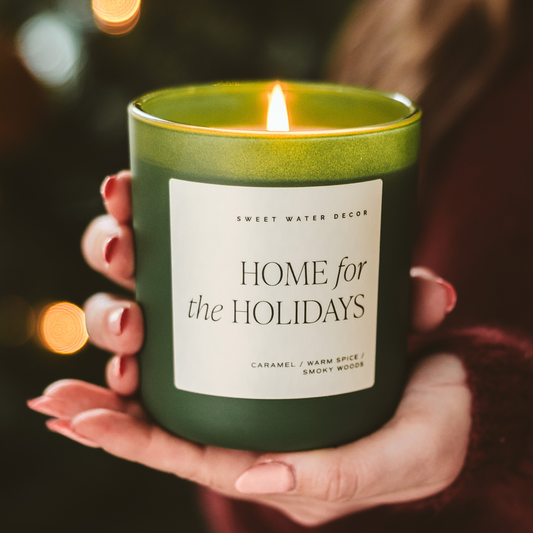 *NEW* Home for the Holidays 15 oz Soy Candle, Matte Jar