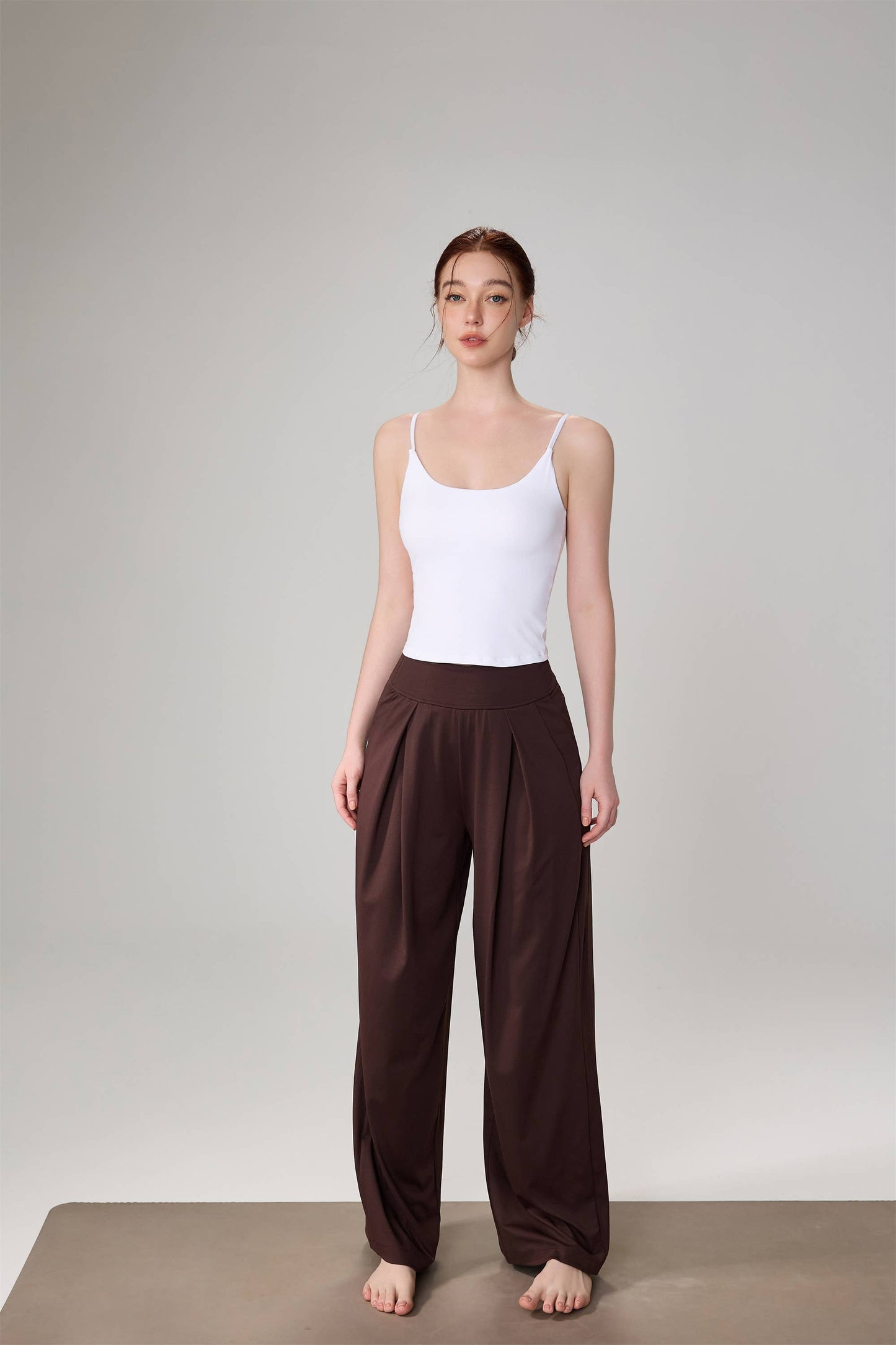 Eva Soft Cotton™ High Waist Relaxed Fit Wide Leg Yoga Pants