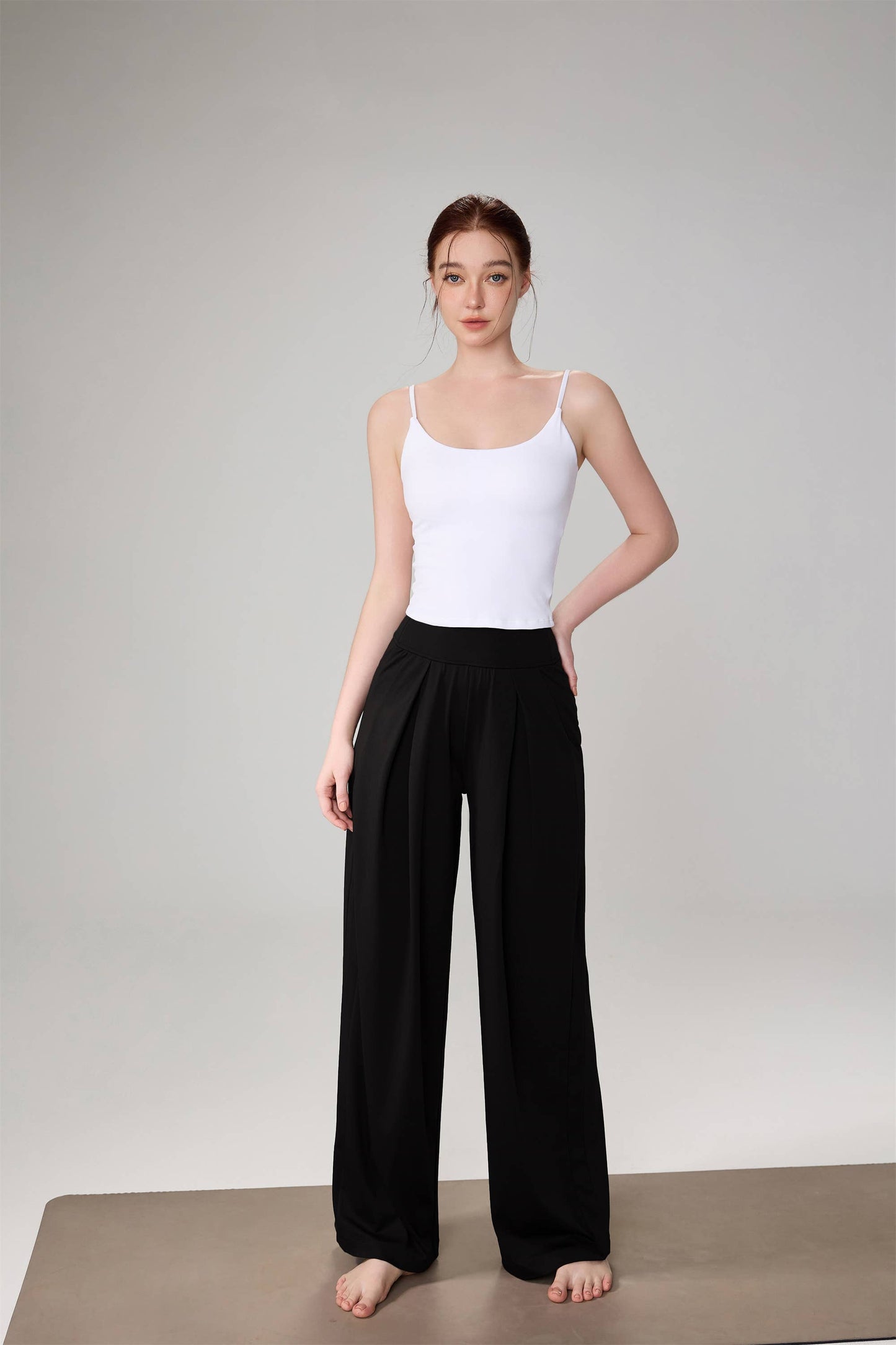 Eva Soft Cotton™ High Waist Relaxed Fit Wide Leg Yoga Pants